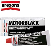 mastice silicone nero motorblack arexons 60 ml tubetto